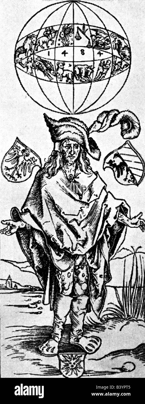 medicine, sexually transmitted disease, Syphilis, syphilitic, illustration by Albrecht Dürer from Syphilis broadshee, 1496, Artist's Copyright has not to be cleared Stock Photo