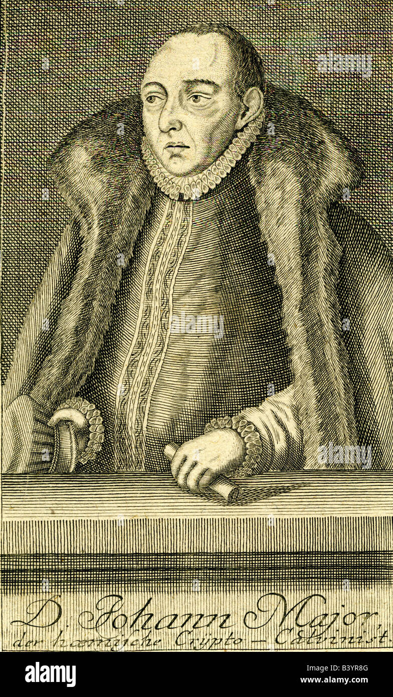 Major, Johann Daniel, 1634 1693, German Scholar, half length