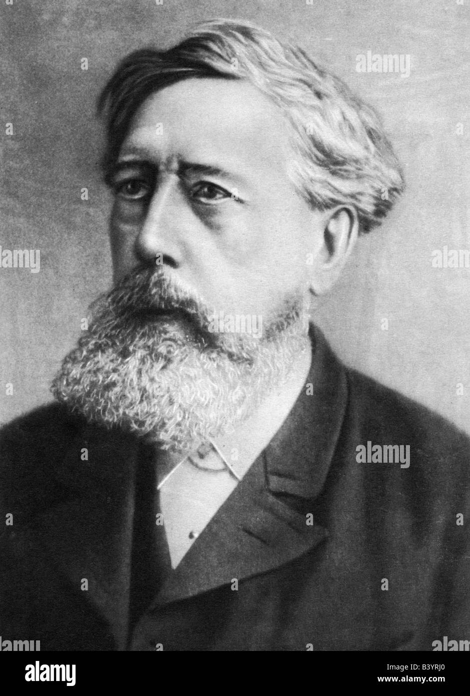 Liebknecht, Wilhelm, 29.3.1826 - 7.8.1900, German politician (SPD), portrait, late 19th century, , Stock Photo