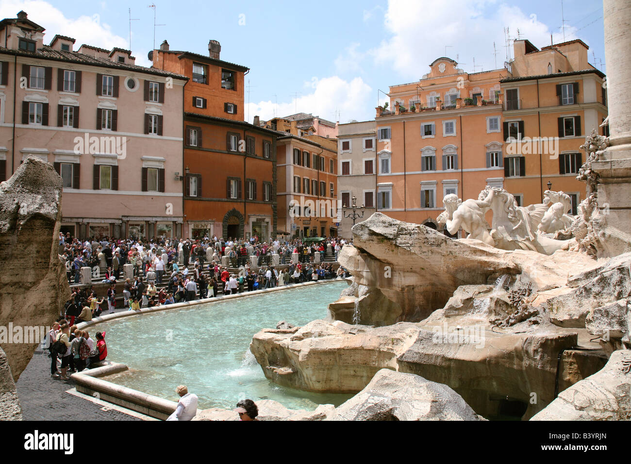 Rome, Italy, Trevi Fountain Stock Photo - Alamy