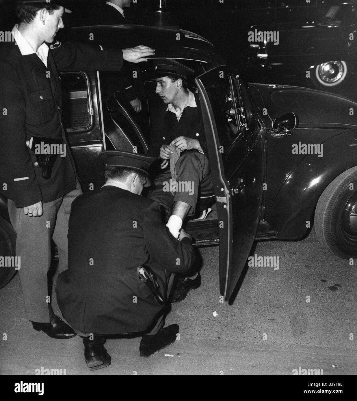 Police car 1960s hi-res stock photography and images - Alamy