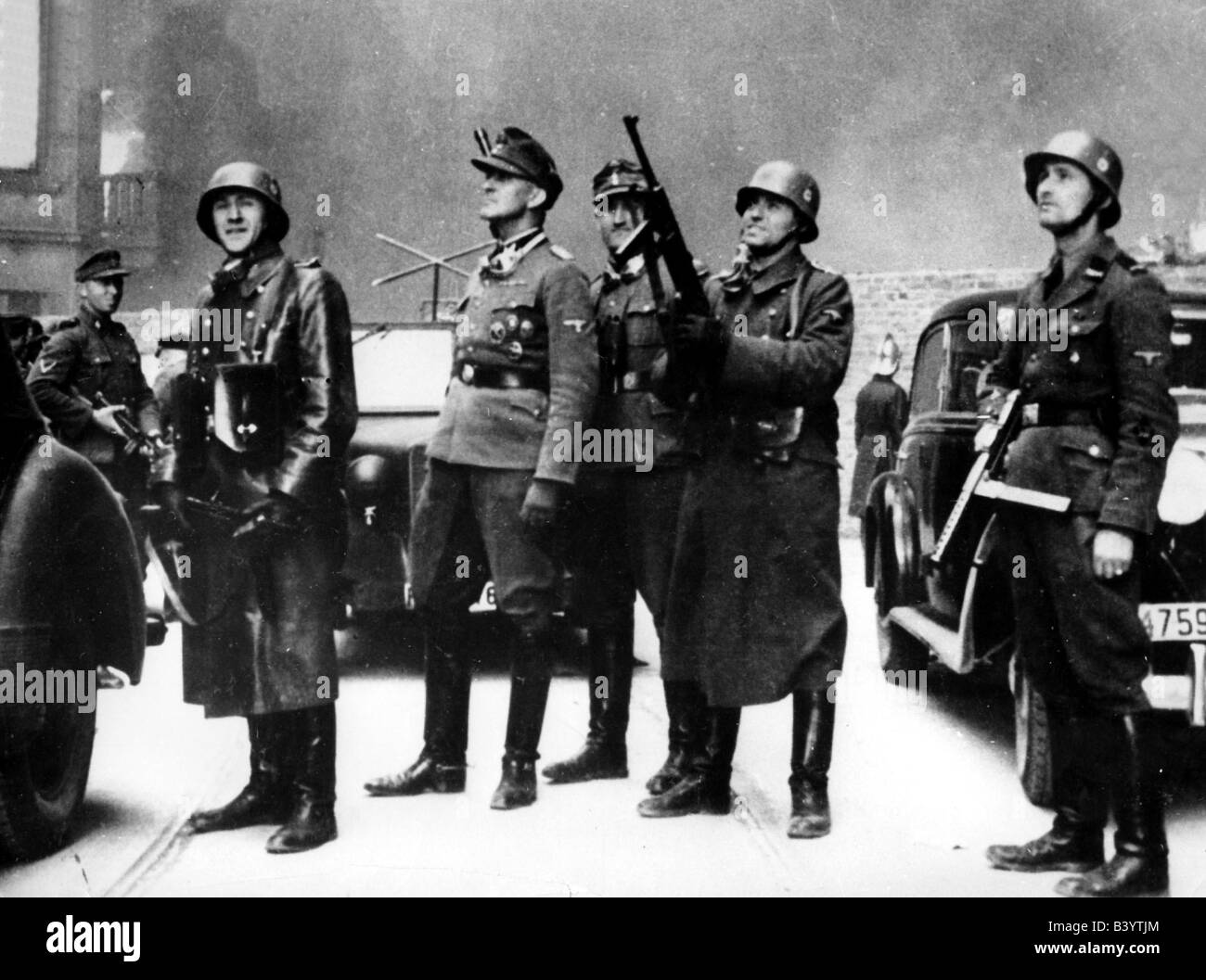 events, Second World War / WWII, Poland, German occupation, Warsaw Ghetto Uprising 19.4. - 16.5.1943, Stock Photo