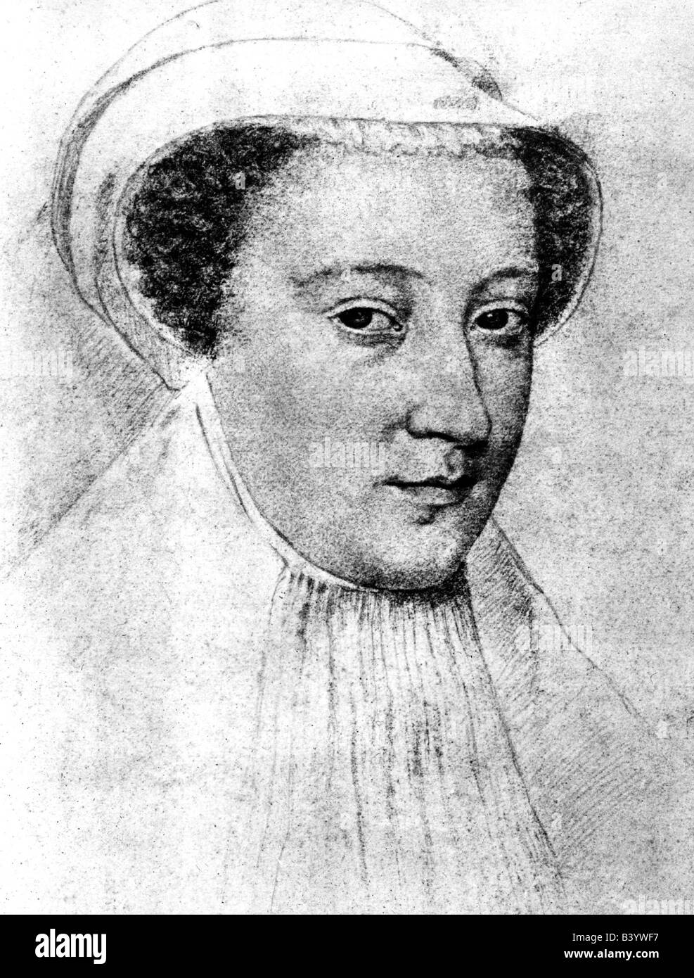 Mary I of Scotland (Mary Stuart), 8.12.1542 - 8.2.1587, Stock Photo