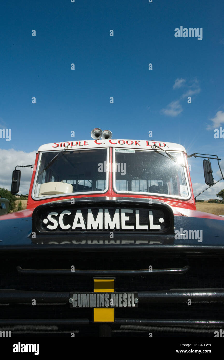siddle c cook ltd scammell truck Stock Photo