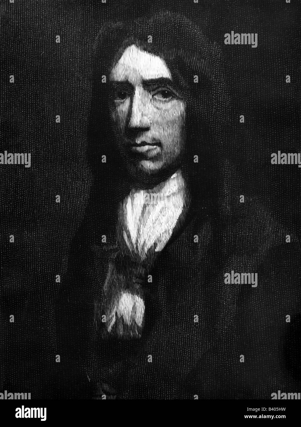 Dampier, William, 1651 - 1715, English sea captain, explorer, engraving, contemporaneous portrait, Stock Photo