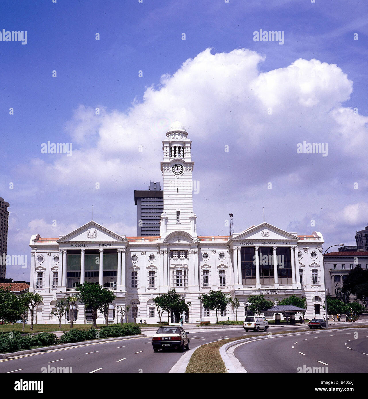 geography / travel, Singapore, building, architecture, Victoria Memorial Hall, , Stock Photo