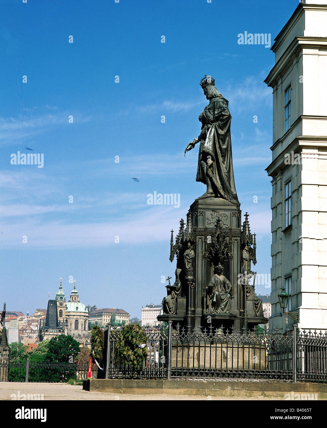 geography / travel, Czech Republic, Prague / Praha, monuments, statue