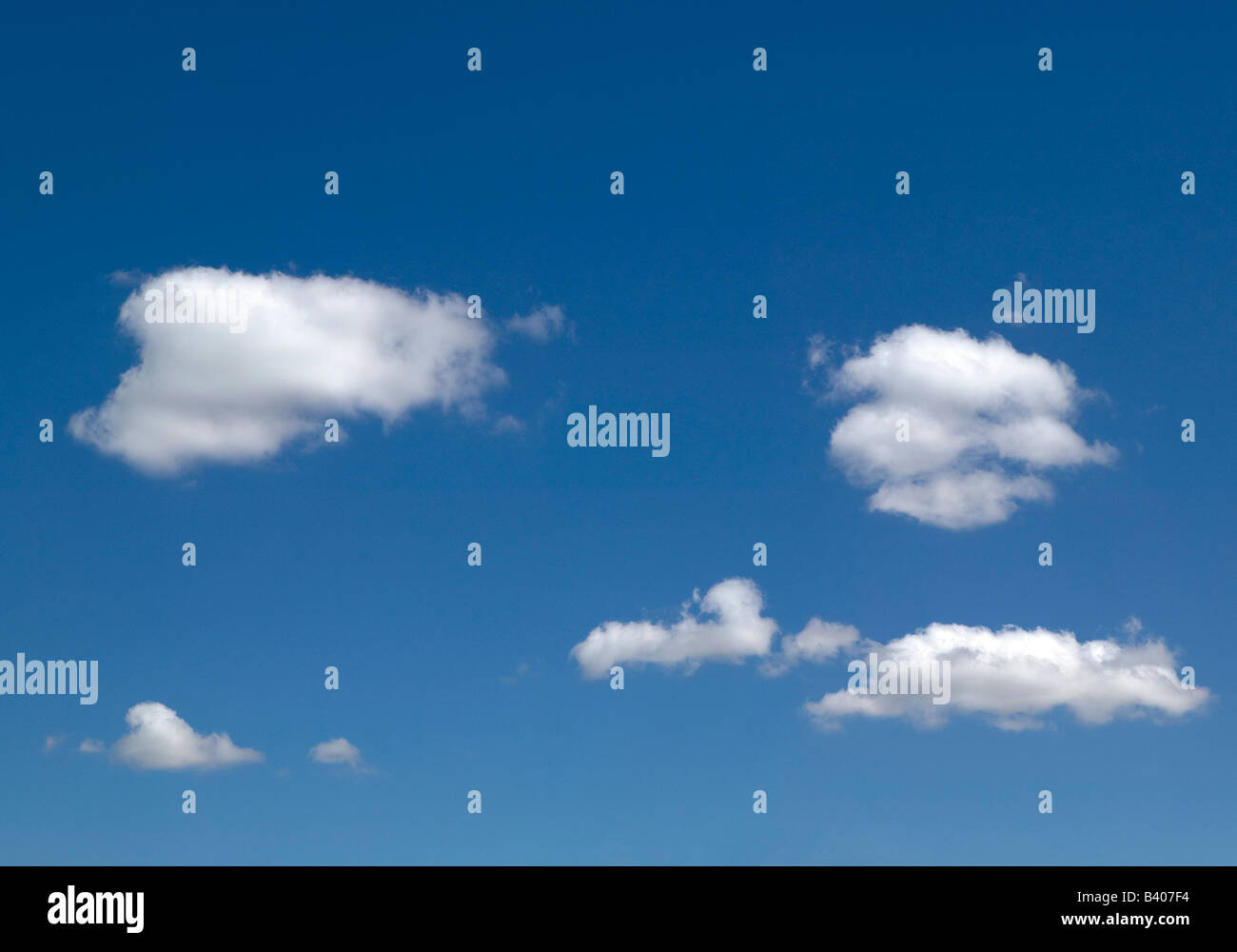 White clouds against blue sky Stock Photo - Alamy