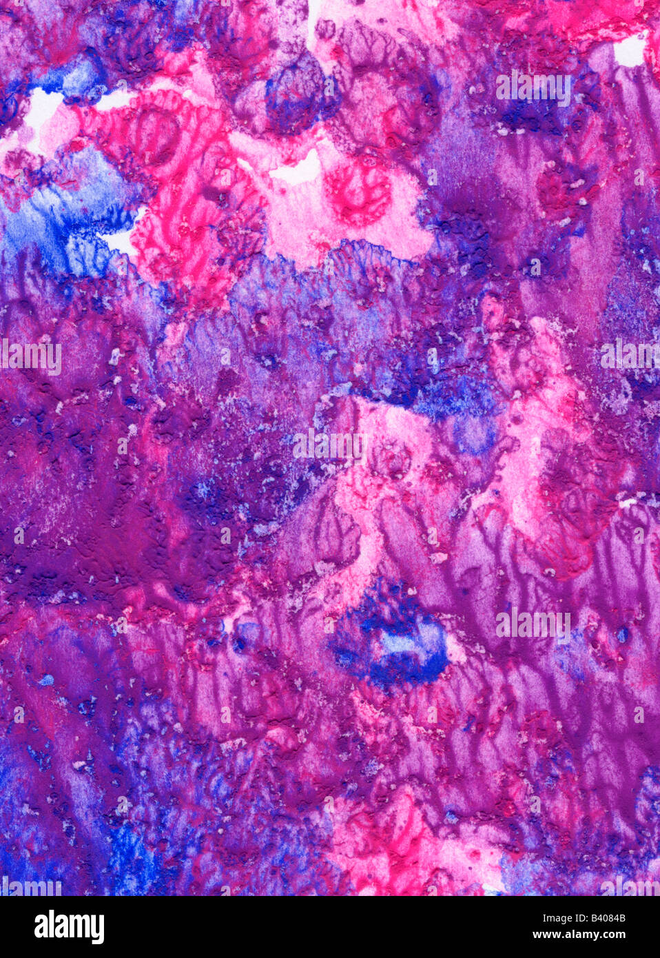 Pink And Blue Watercolor Wash Background Stock Photo 19675387 Alamy