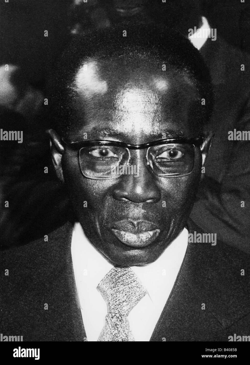 Senghor, Leopold Sedar, 9.10.1906 - 20.12.2001, Senegalese author / writer and politician, President of Senegal 1960 - 1980, portrait, Stock Photo