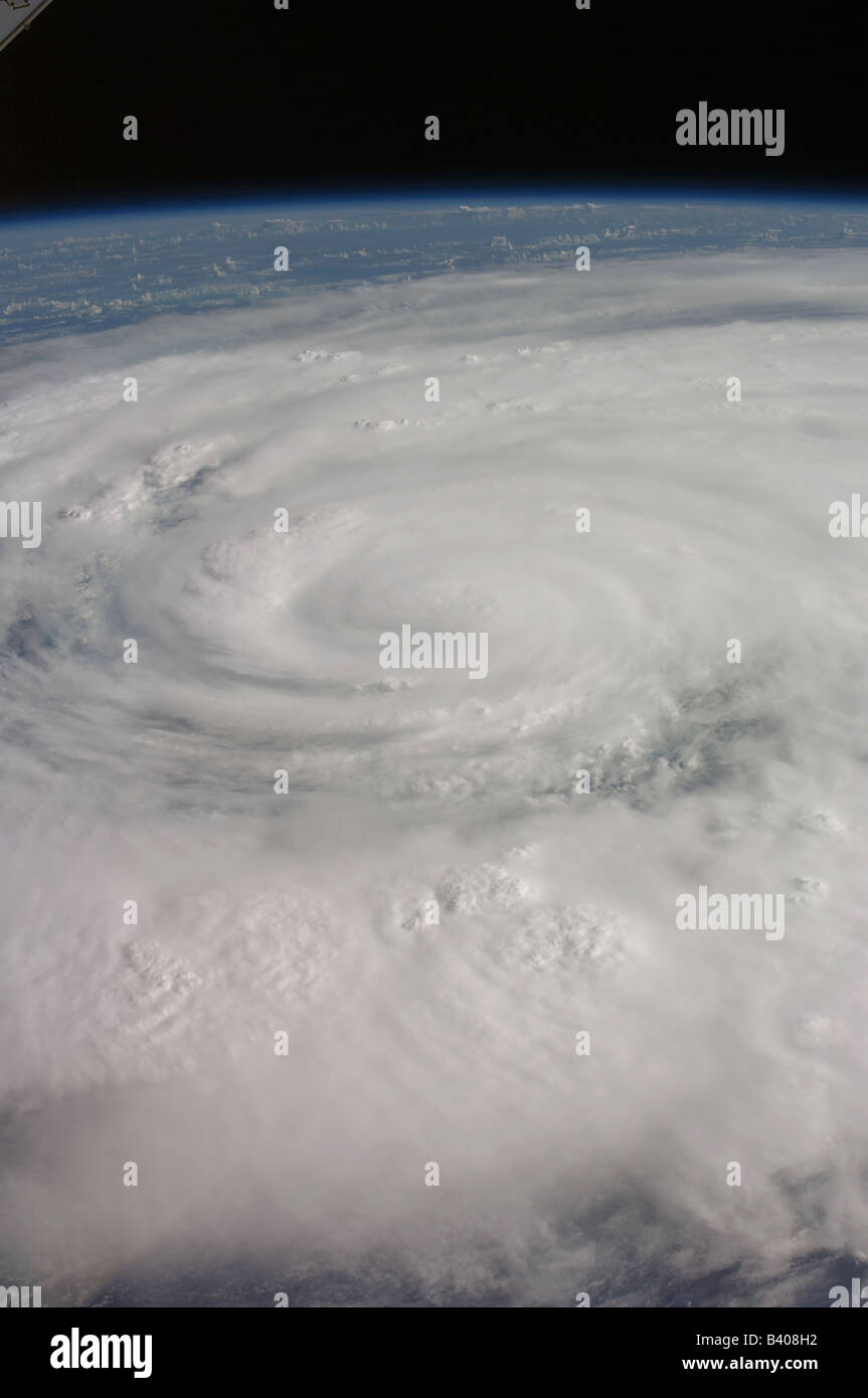 Hurricane Ike, Texas and Louisiana, USA Stock Photo