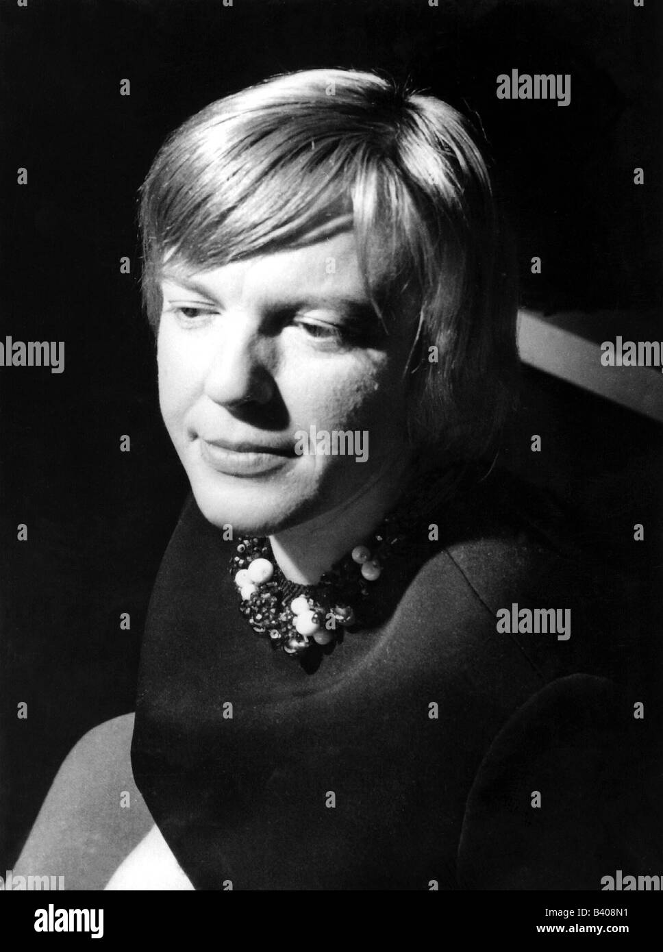 Bachmann, Ingeborg, 25.6.1926 - 17.10.1973, Austrian author / writer, portrait, 1960s, Stock Photo