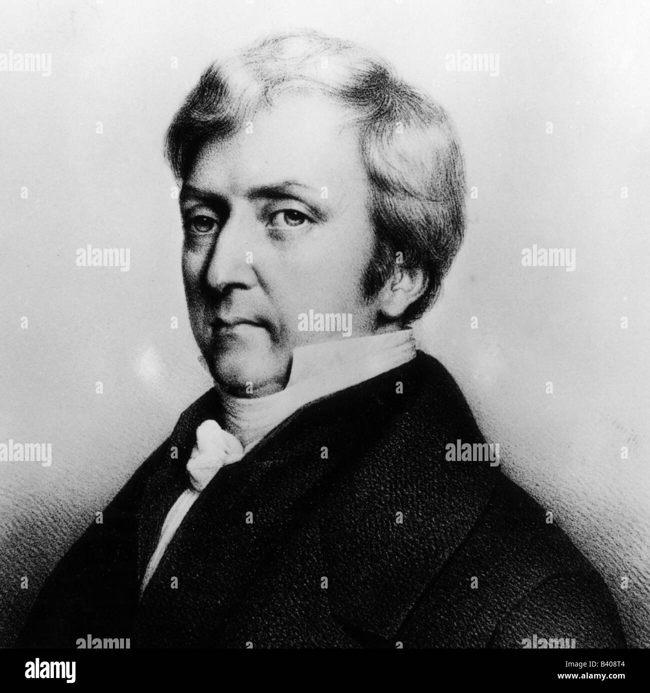 Dulong, Pierre-Louis, 12.2.1785 - 19.7.1838, French physicist, chemist, portrait, , Stock Photo