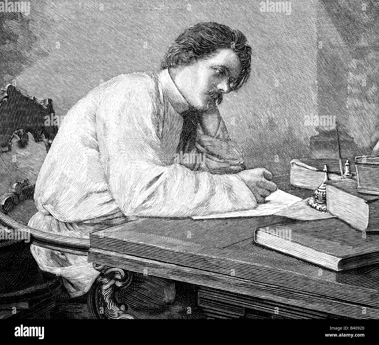 Gorky, Maksim, 28.3.1868 - 18.6.1936, Russian author / writer, half length, Soviet Union, Stock Photo