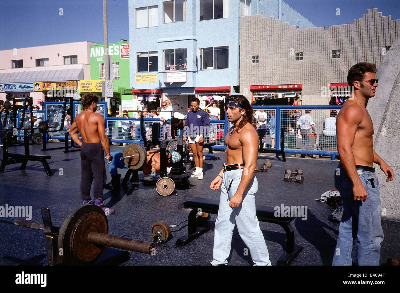 geography / travel USA, California, Los Angeles, Venice beach, holiday ...