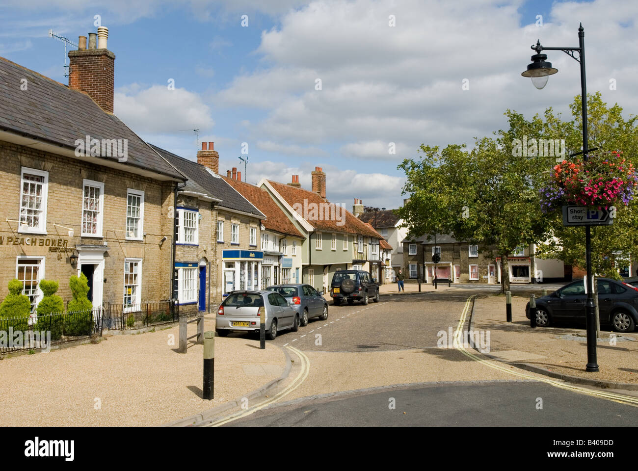 Wickham Market, a large village in East Suffolk, UK Stock Photo Alamy