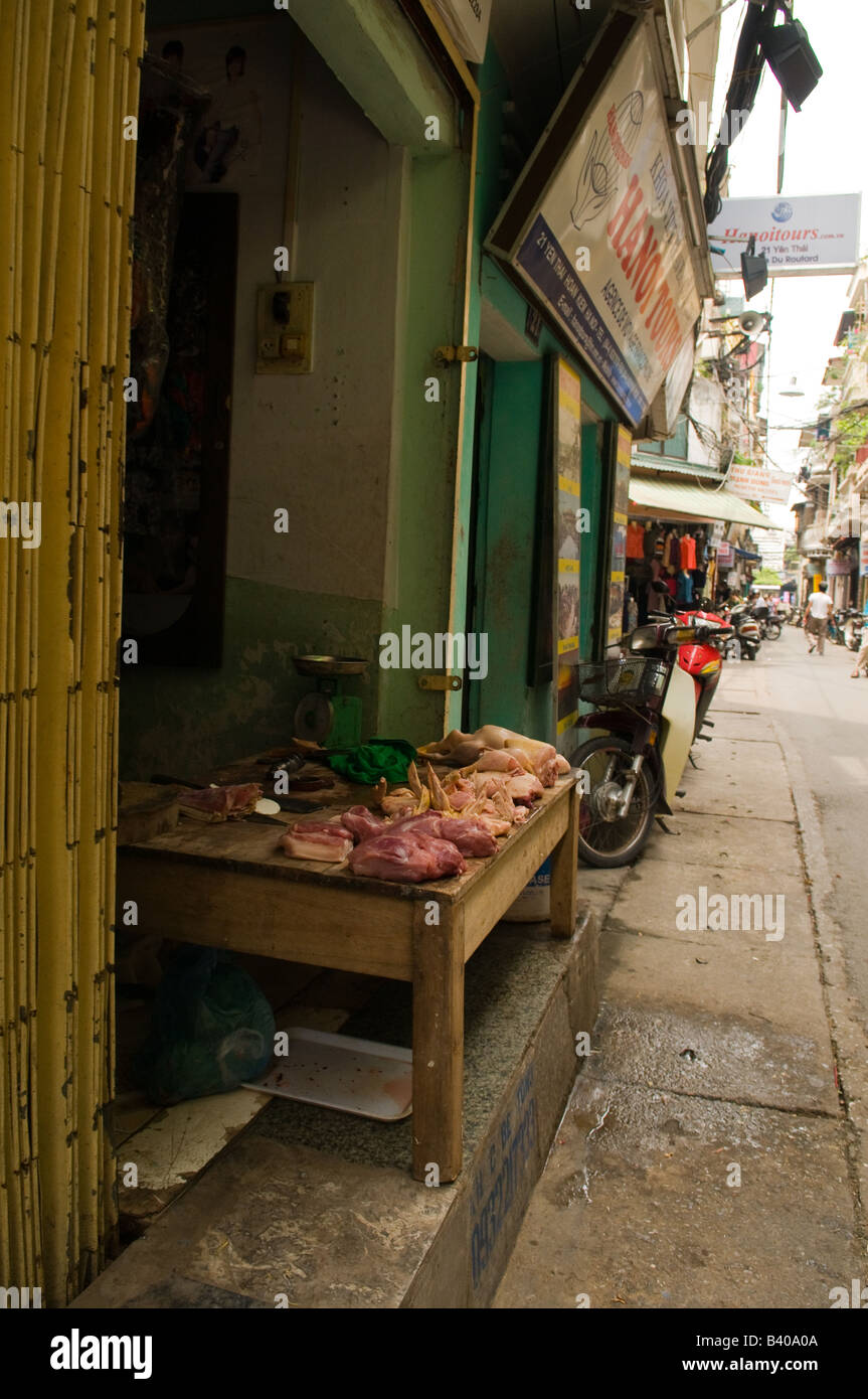 Hanoi raw meat hires stock photography and images Alamy
