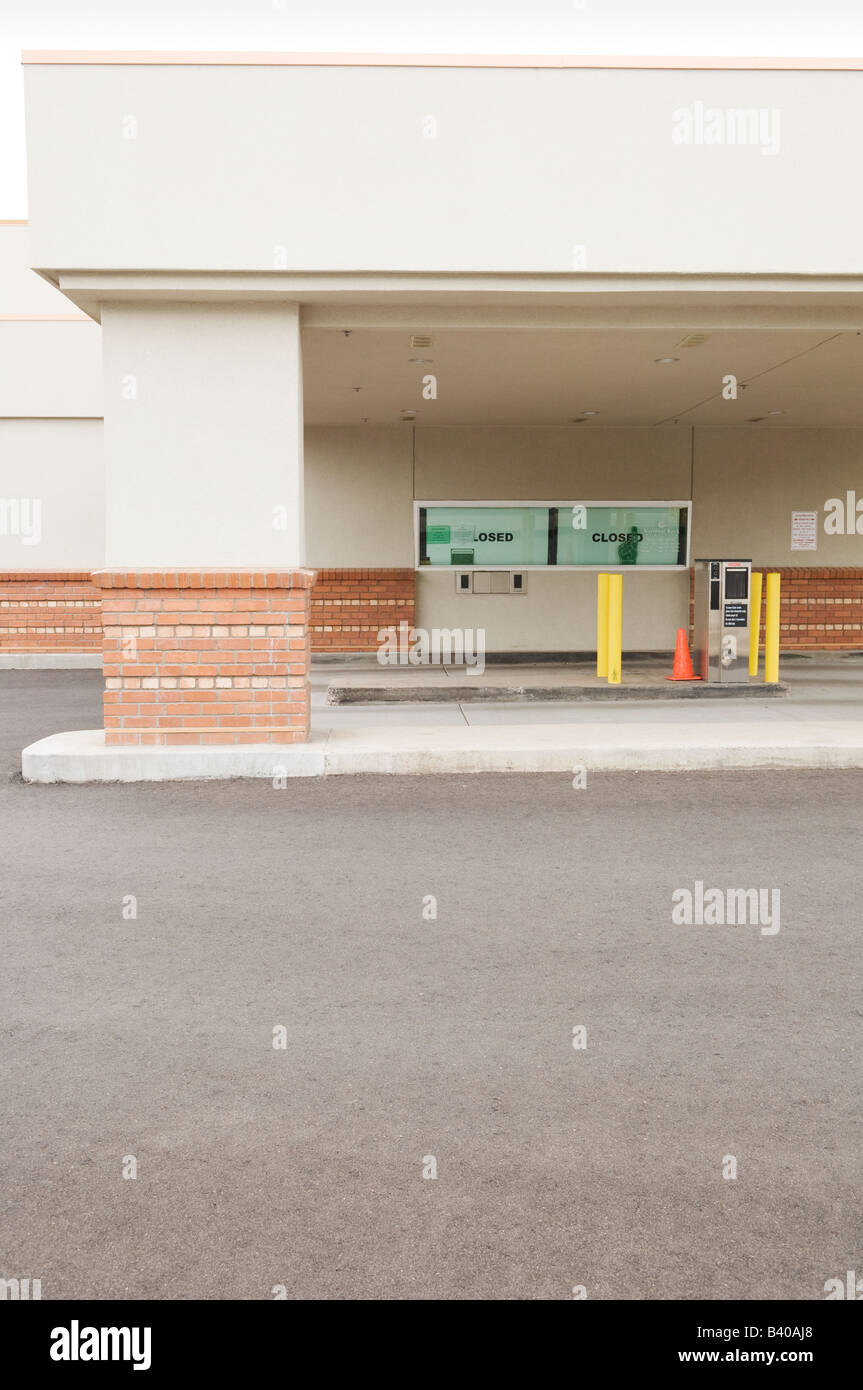Drivethru bank in Flagstaff, Arizona, USA Stock Photo Alamy