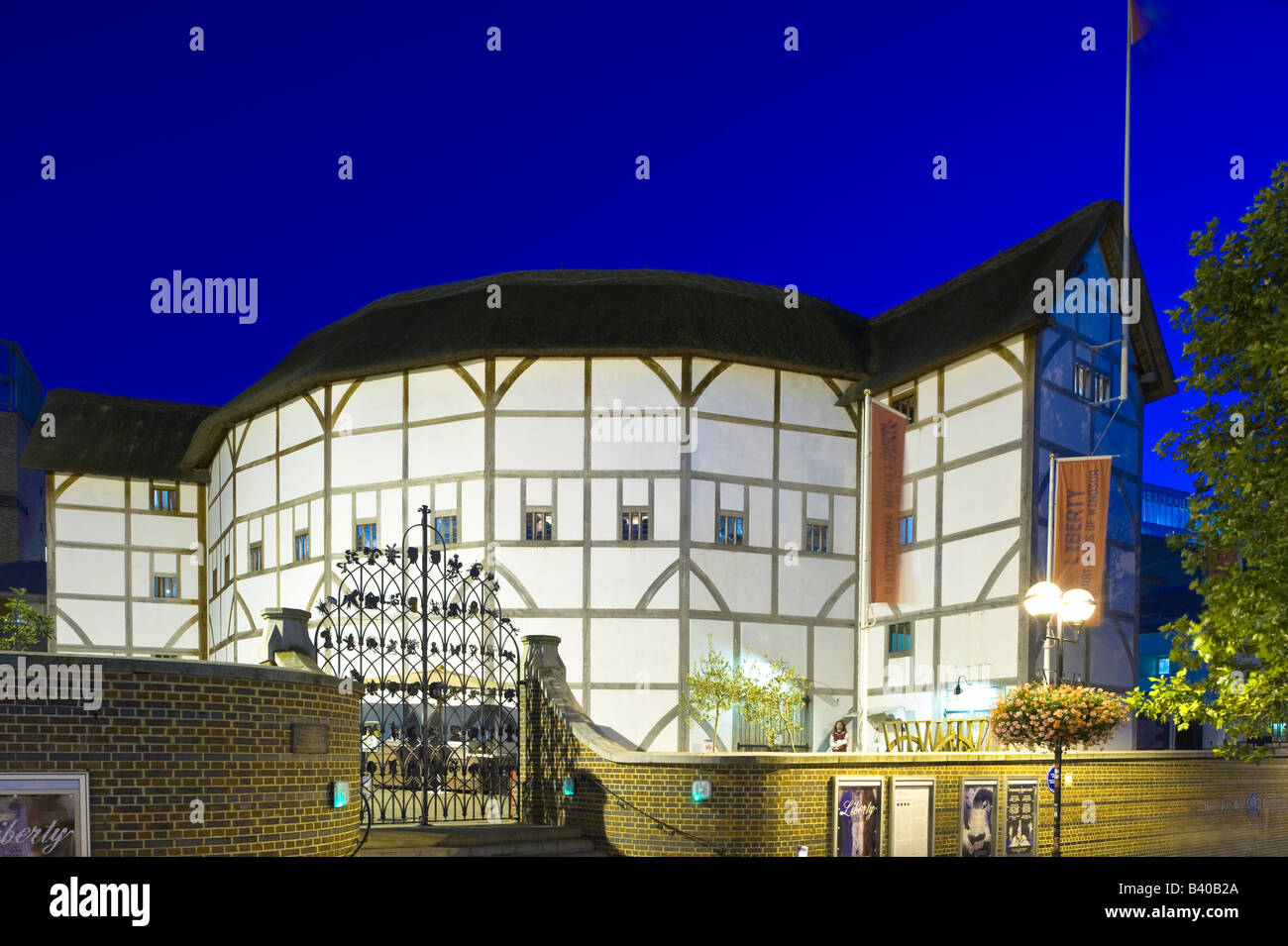The Globe Theatre London United Kingdom Stock Photo