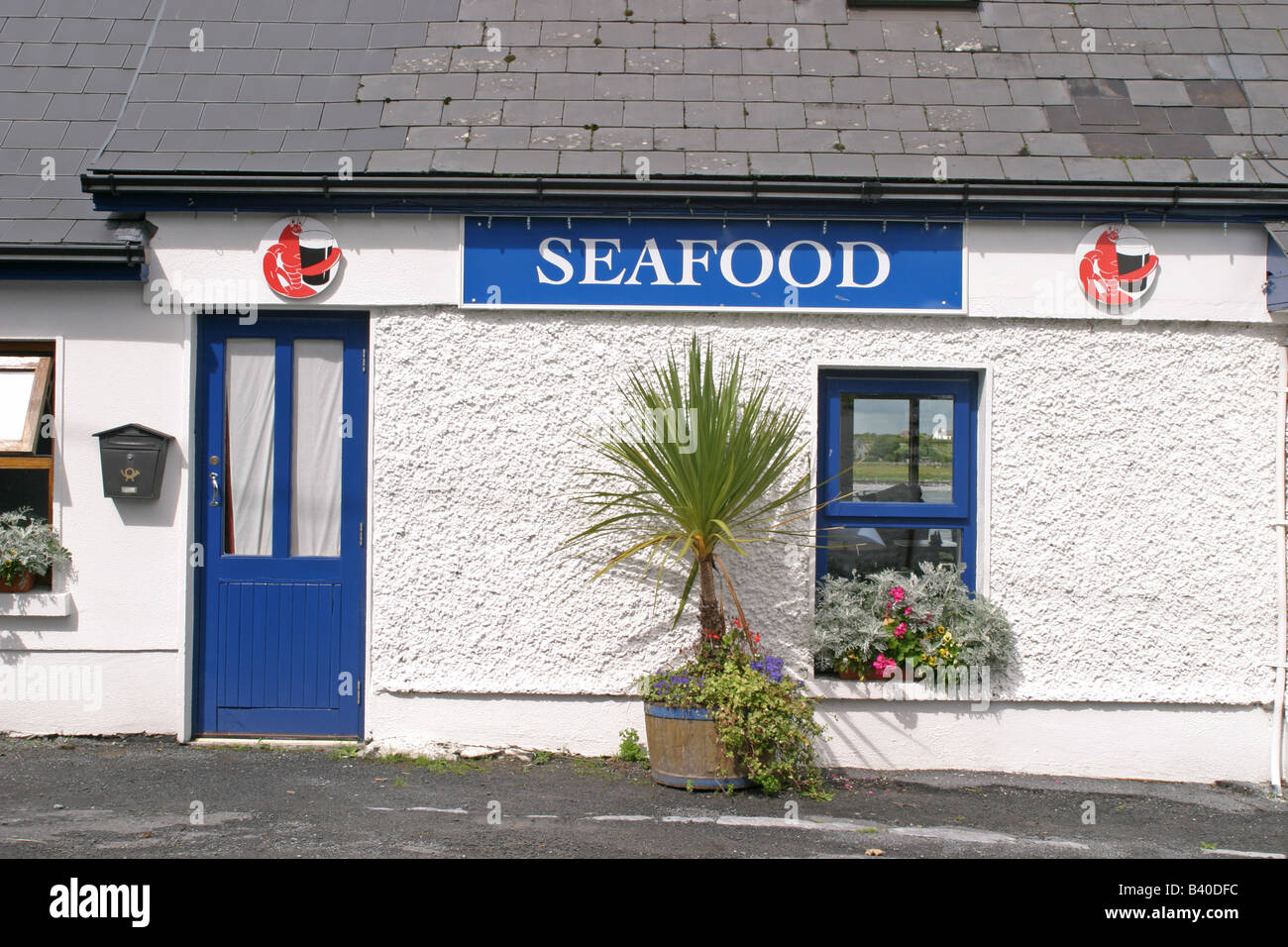 Linnane’s Lobster Bar Co Clare Ireland Stock Photo