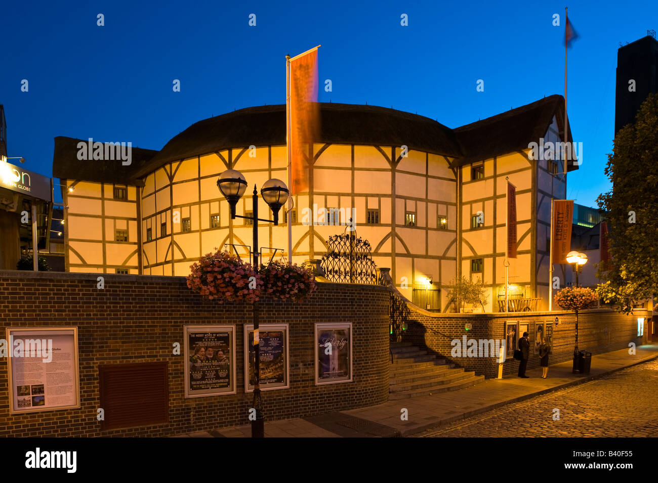 The Globe Theatre London United Kingdom Stock Photo