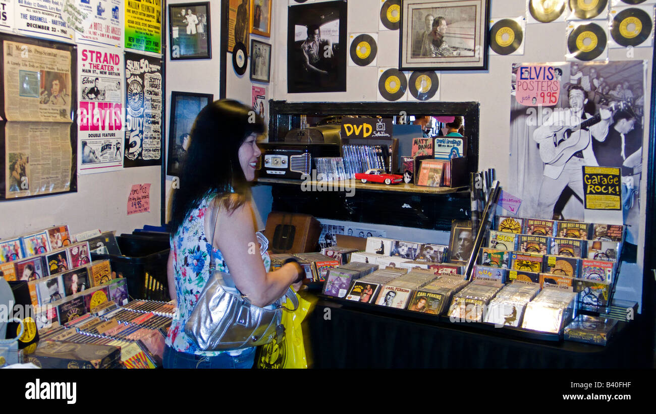 Sun Studio record store Memphis Tennessee Stock Photo Alamy