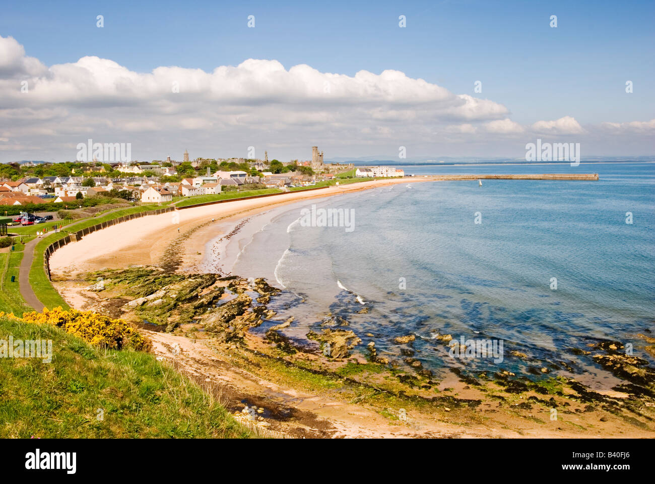 East Sands Beach St Andrews Fife Stock Photo Alamy