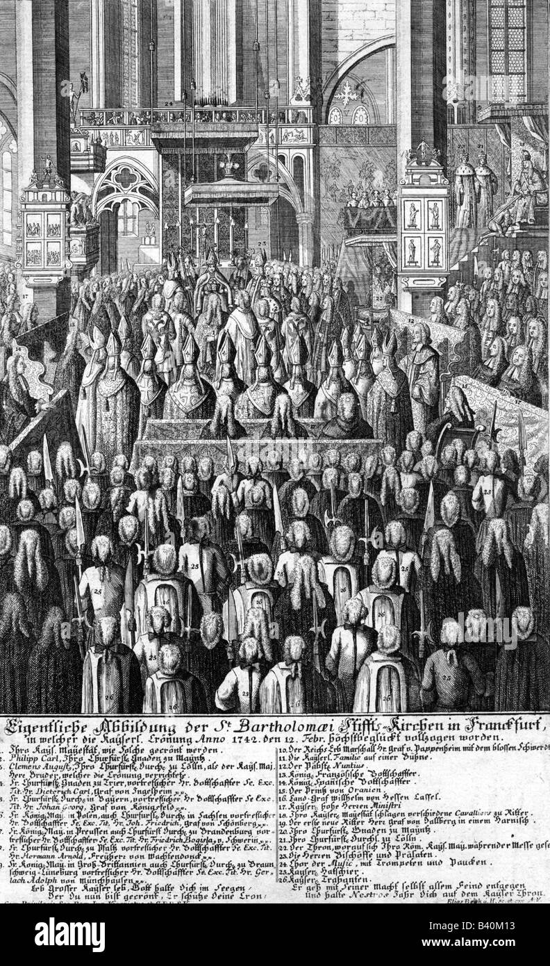Holy roman emperor coronation hi-res stock photography and images - Alamy