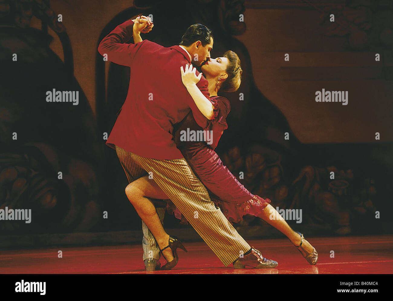 dancing, Tango, 'Tango Passion' Sexteto Mayor, Deutsches Theater, Munich, 10.11.1993, dancing, couple, Stock Photo