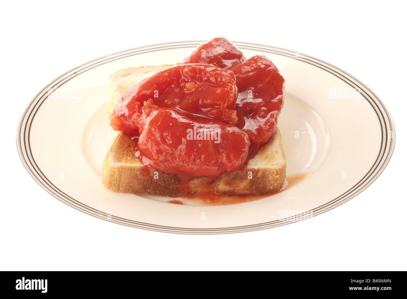 Tinned tomatoes toast hires stock photography and images Alamy