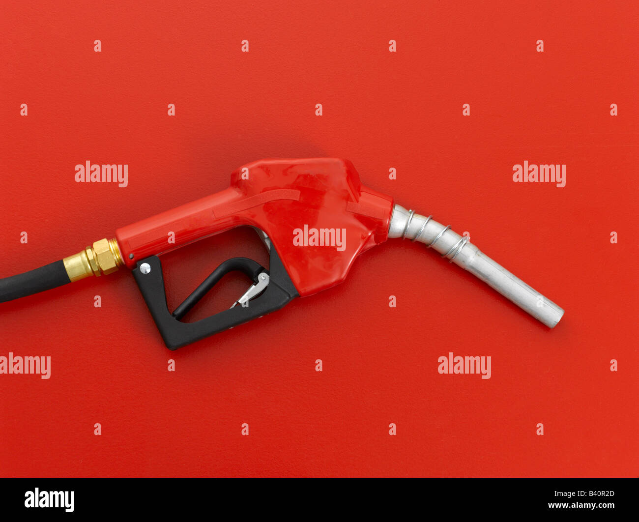 fuel nozzle with hose Zapfpistole mit Schlauch Stock Photo - Alamy