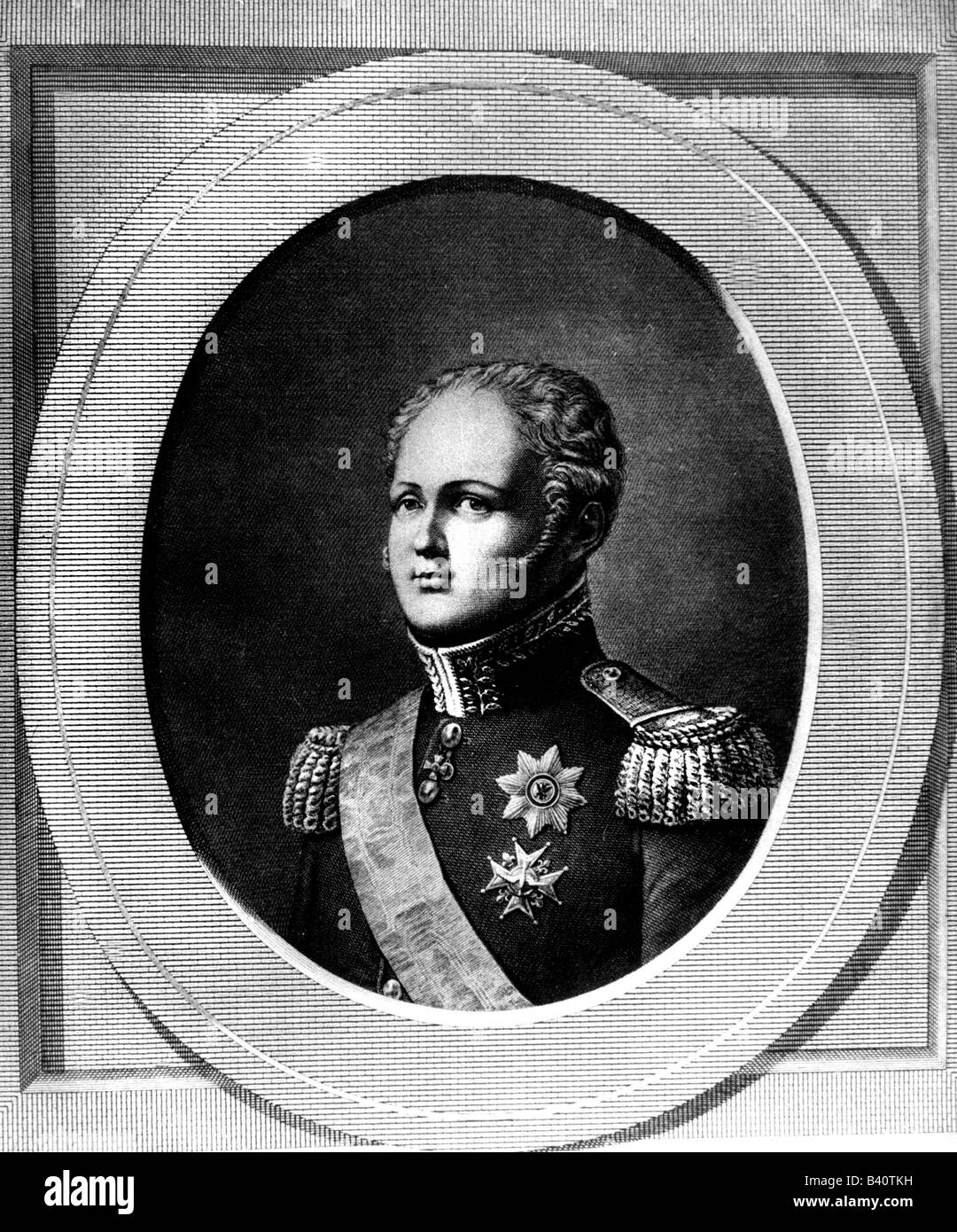 Alexander I of Russia, 23.12.1777 - 19.11.1825, Emperor of Russia since ...
