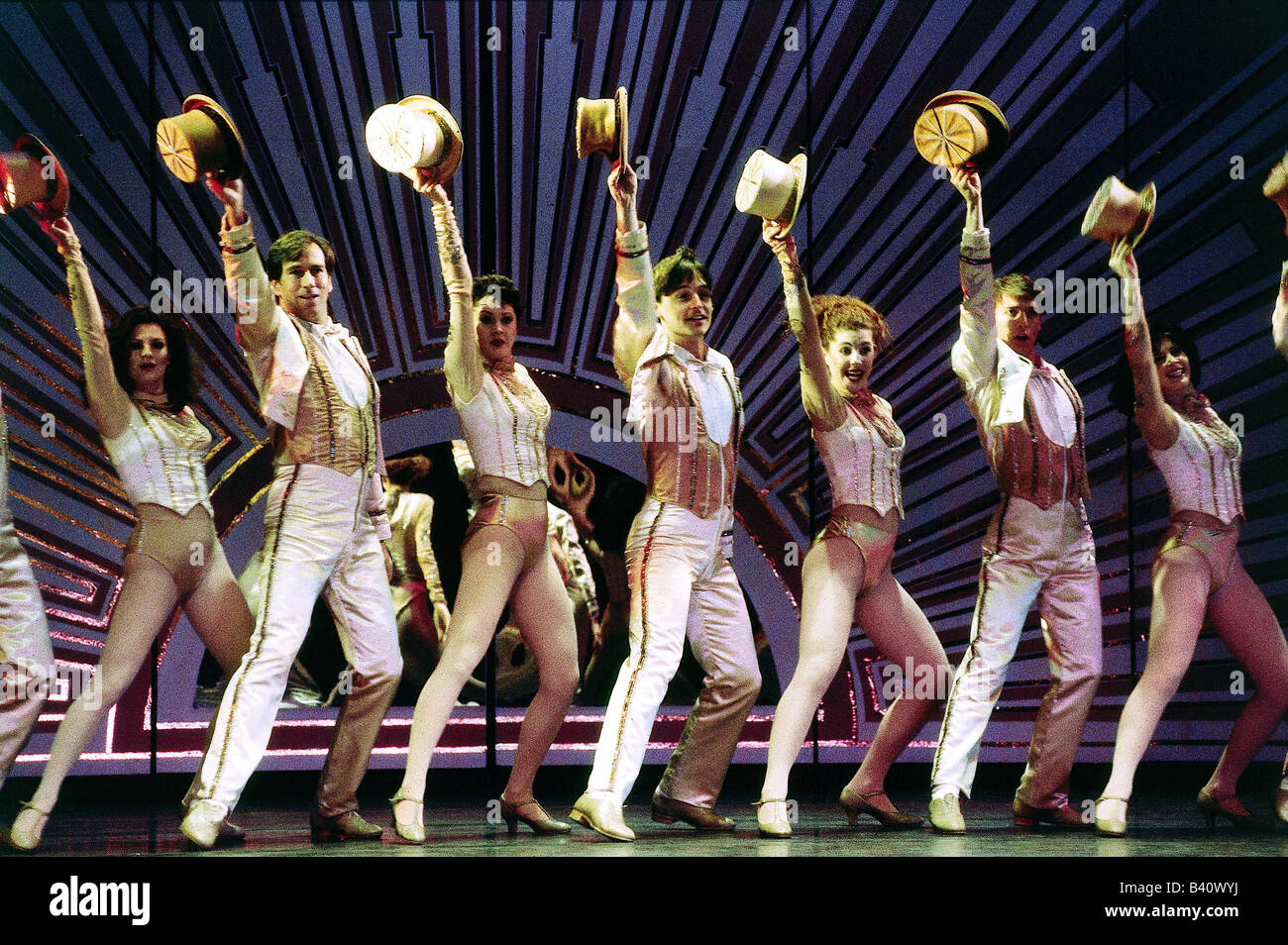 theatre, musical, 'A Chorus Line', final scene, Deutsches Theater, Munich, 11.10.1995 dancing, theater, Stock Photo