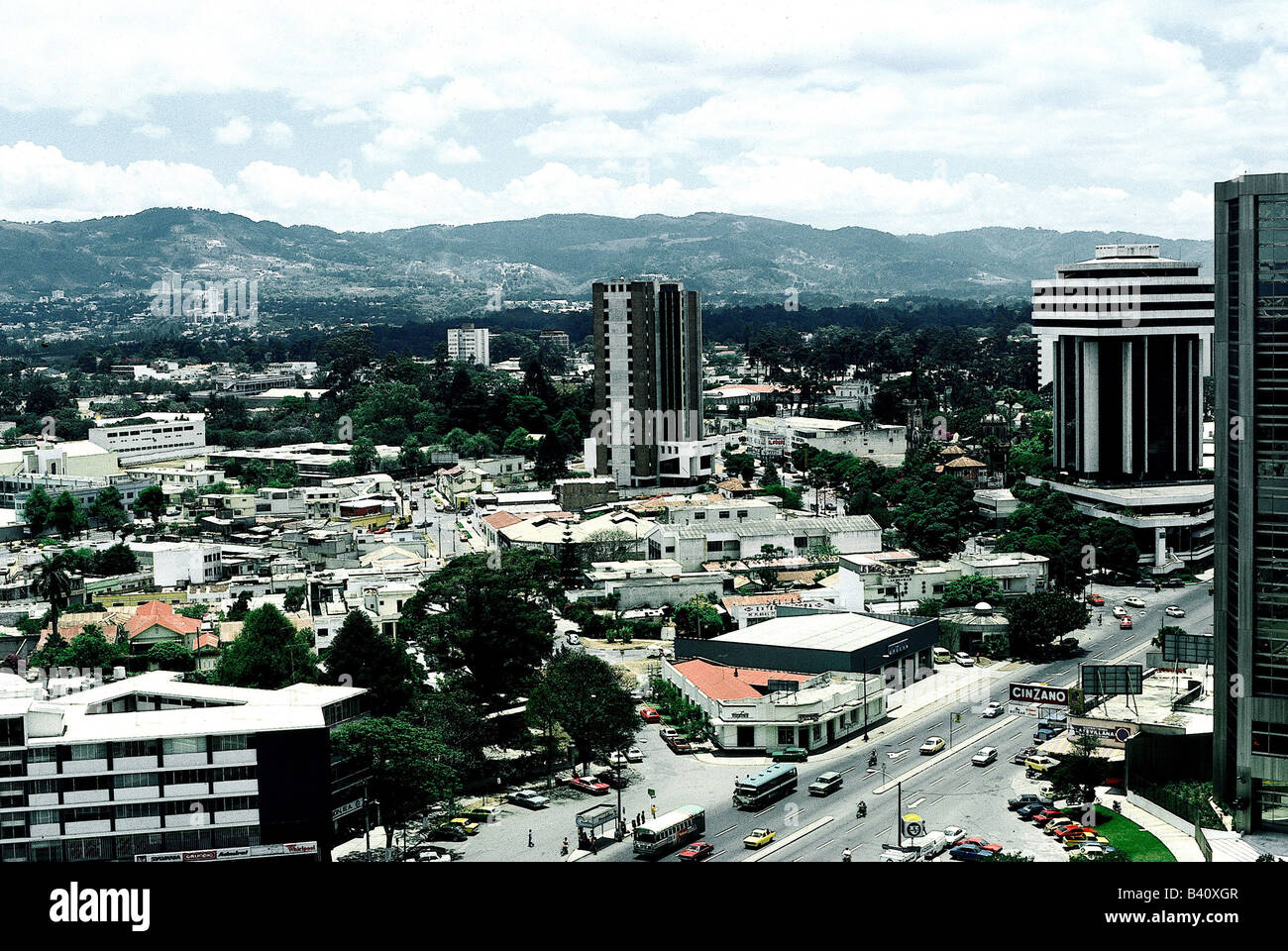 geography / travel, Guatemala, Guatemala City, centre / center, city