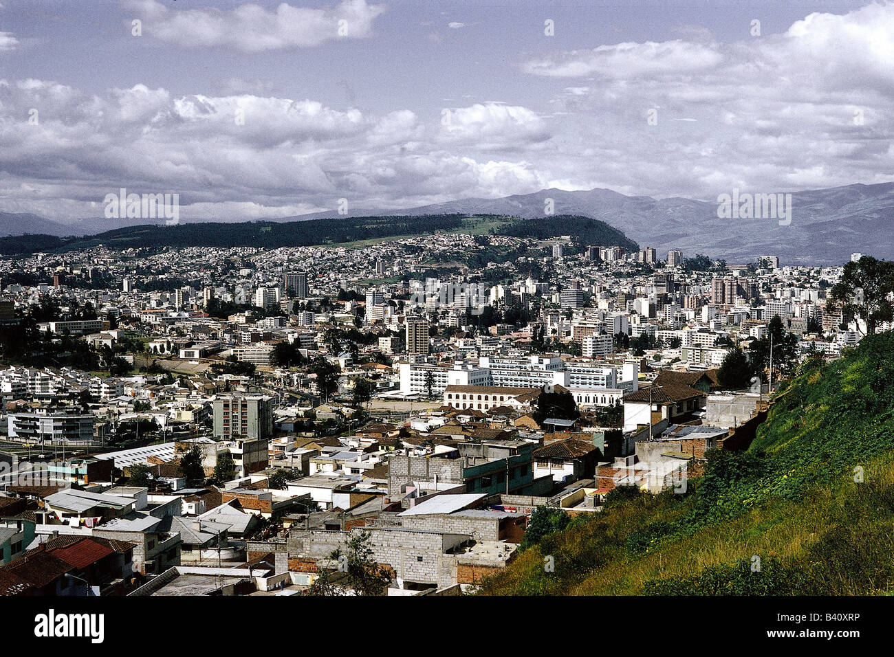 geography / travel, Ecuador, Quito, city views, cityscape capital Stock