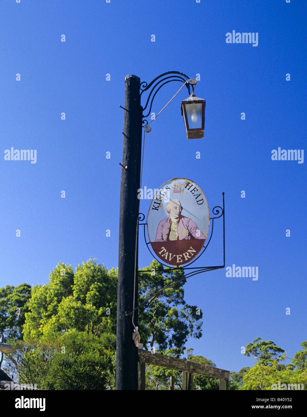 Old Sydney Town in late 1980's Somersby New South Wales Australia Stock