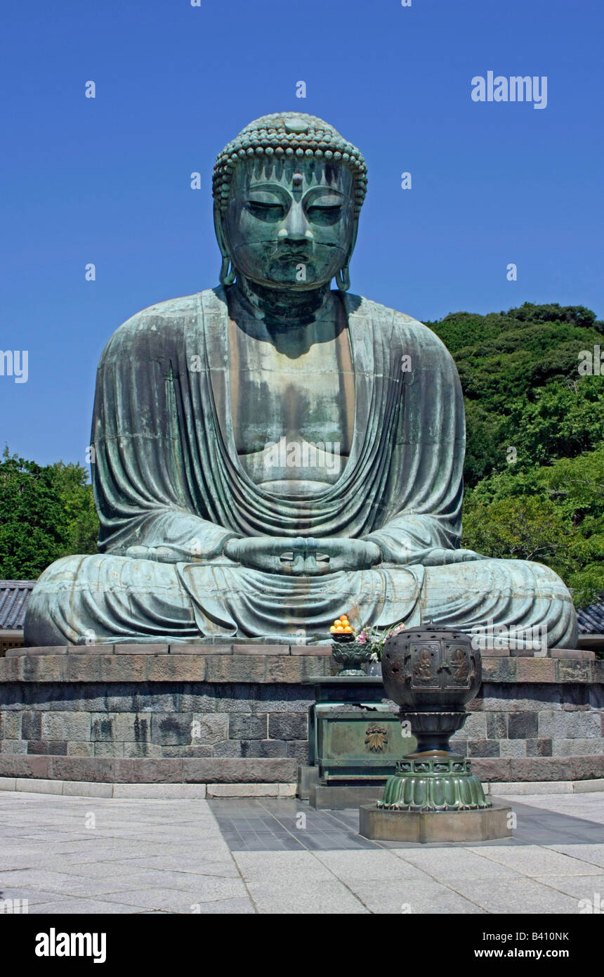 The Great Buddha of Kamakura Kanagawa Japan Stock Photo - Alamy