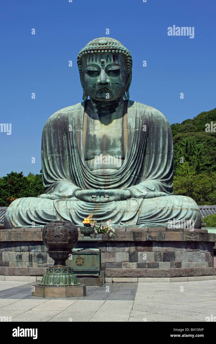 The Great Buddha of Kamakura Kanagawa Japan Stock Photo - Alamy
