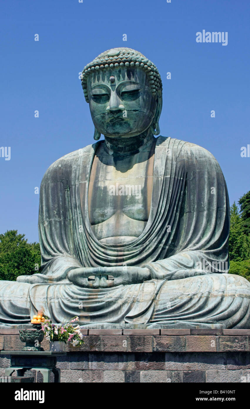 The Great Buddha of Kamakura Kanagawa Japan Stock Photo - Alamy