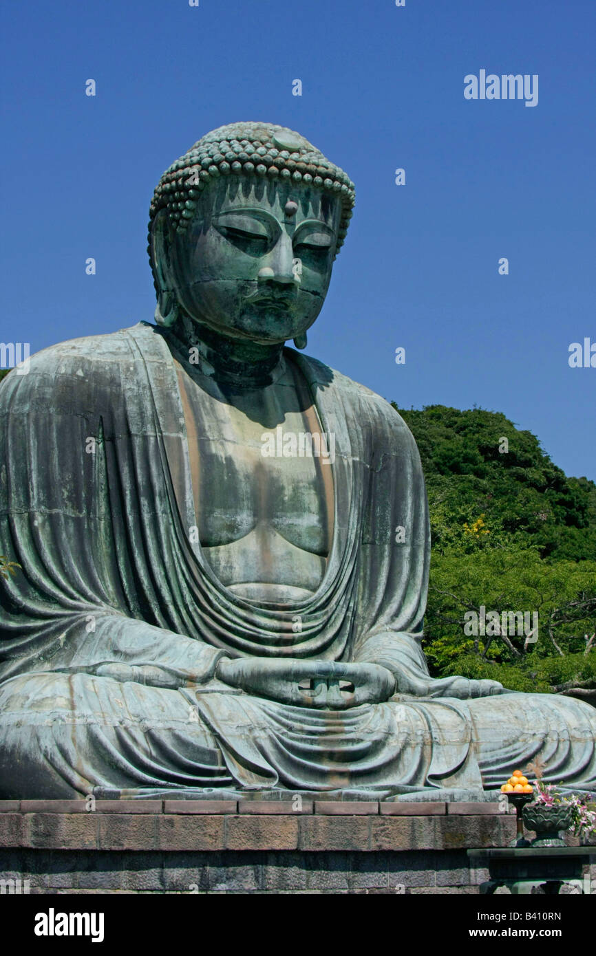 The Great Buddha of Kamakura Kanagawa Japan Stock Photo - Alamy