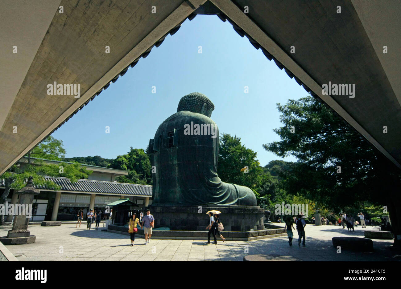 The Great Buddha of Kamakura Kanagawa Japan Stock Photo