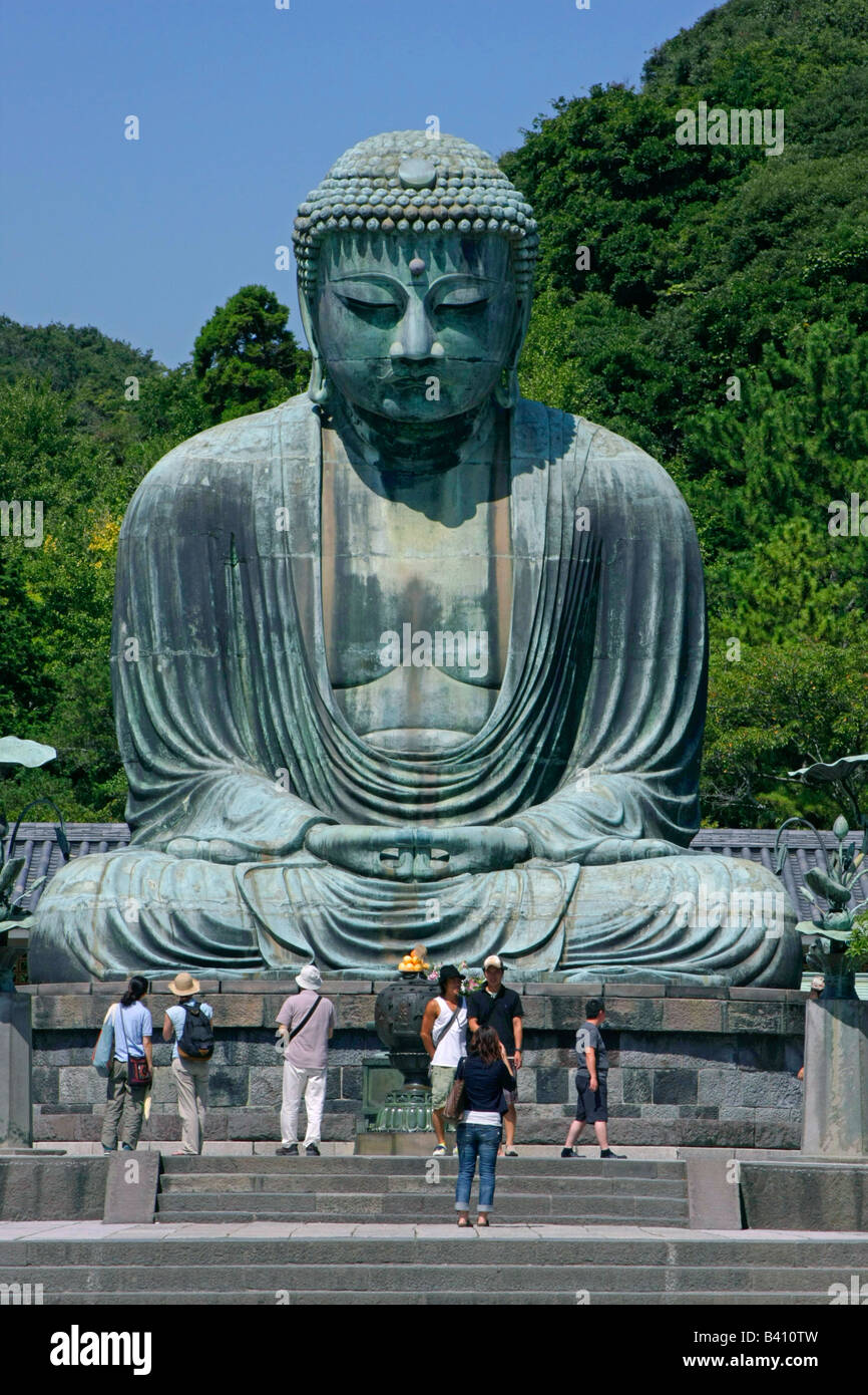 The Great Buddha of Kamakura Kanagawa Japan Stock Photo - Alamy