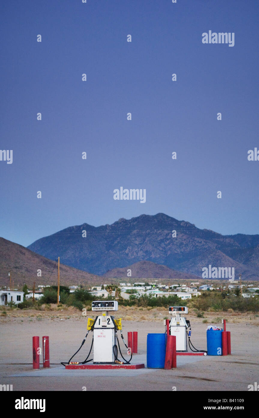 Petrol station at Dolan Springs in Arizona, USA Stock Photo Alamy
