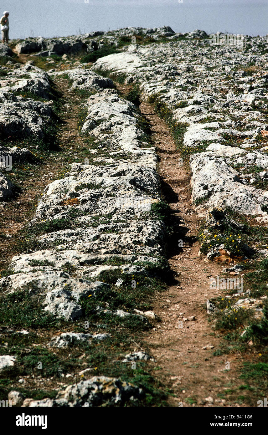 Cart ruts in malta hires stock photography and images Alamy