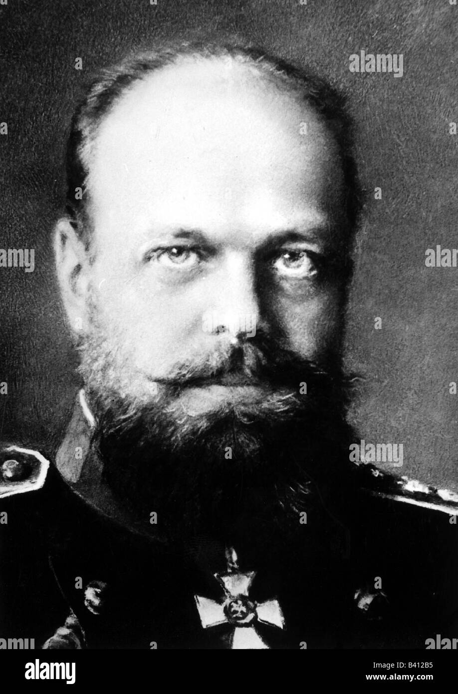 Alexander III Alexandrovich, 10.3.1845 - 1.11.1894, Emperor of Russia 1.3.1881 - 1.11.1894, portrait, , Stock Photo