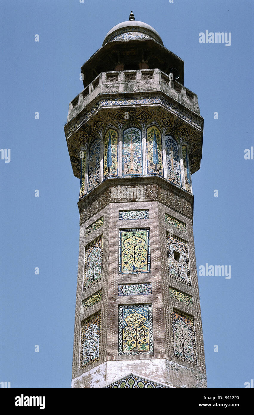 Geography / Travel, Pakistan, Lahore, Mosques, Wazir Khan Mosque, View ...