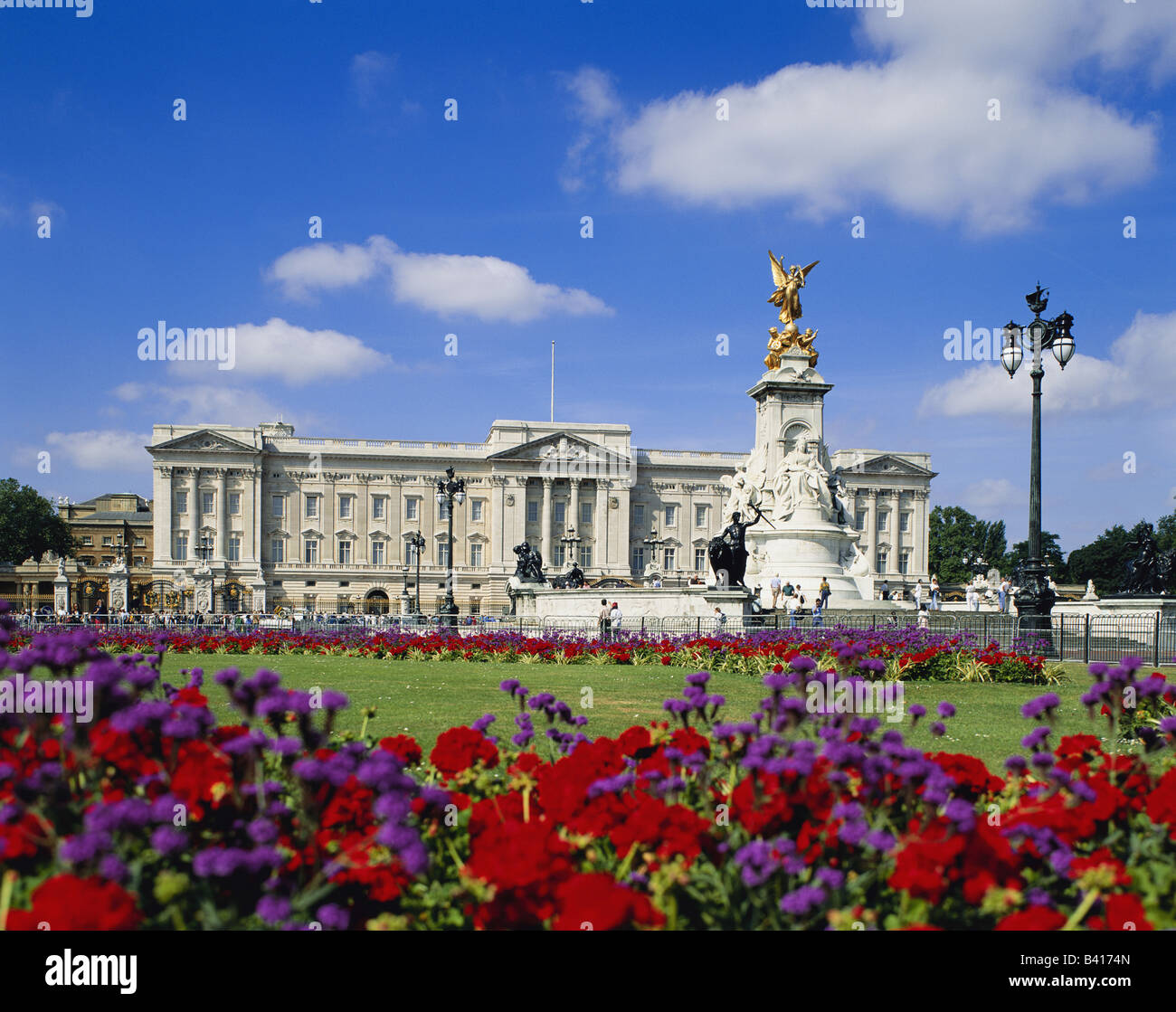 Buckingham Palace, The Mall,  London, England, UK, Britain, GB Stock Photo