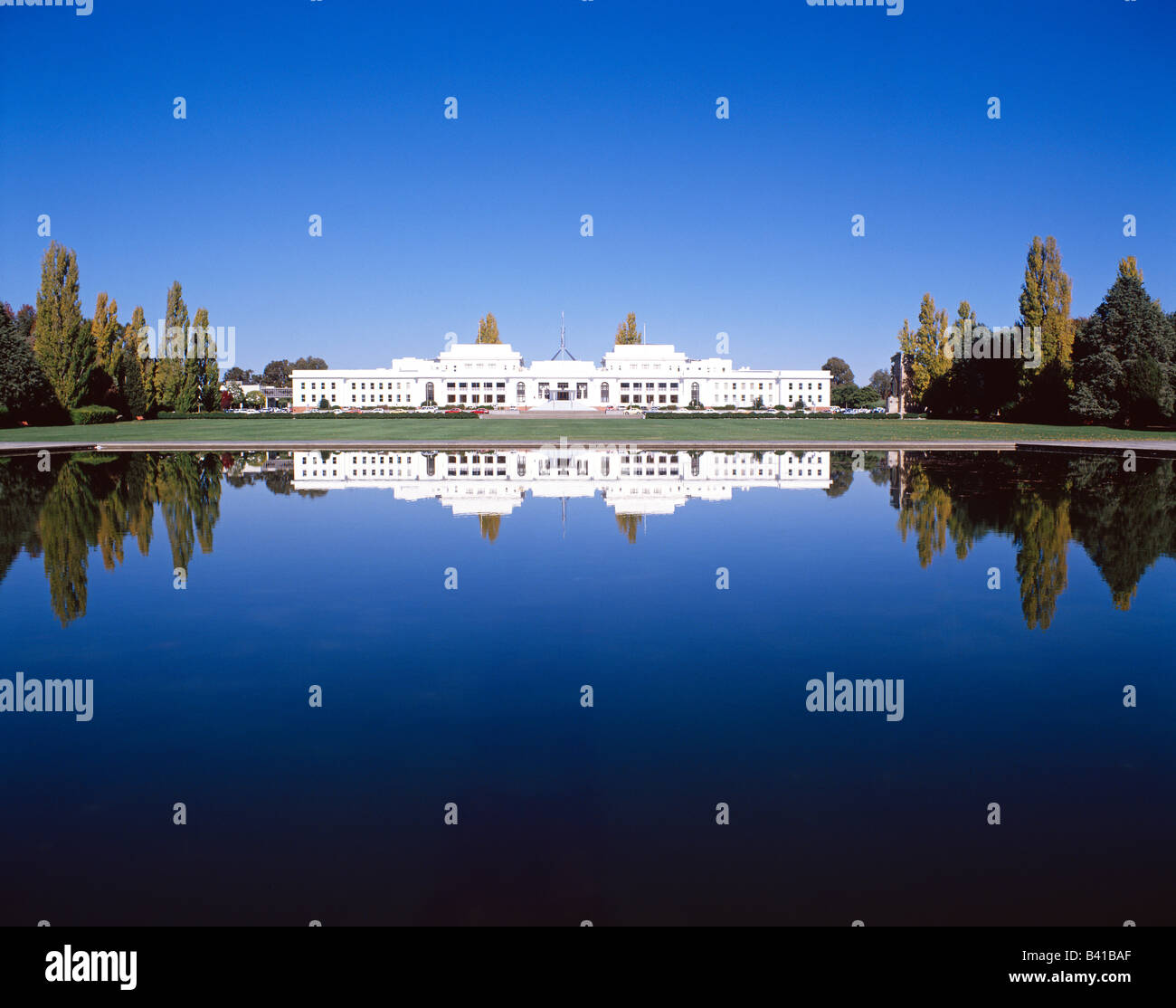 Old Parliament House Canberra Australia Stock Photo