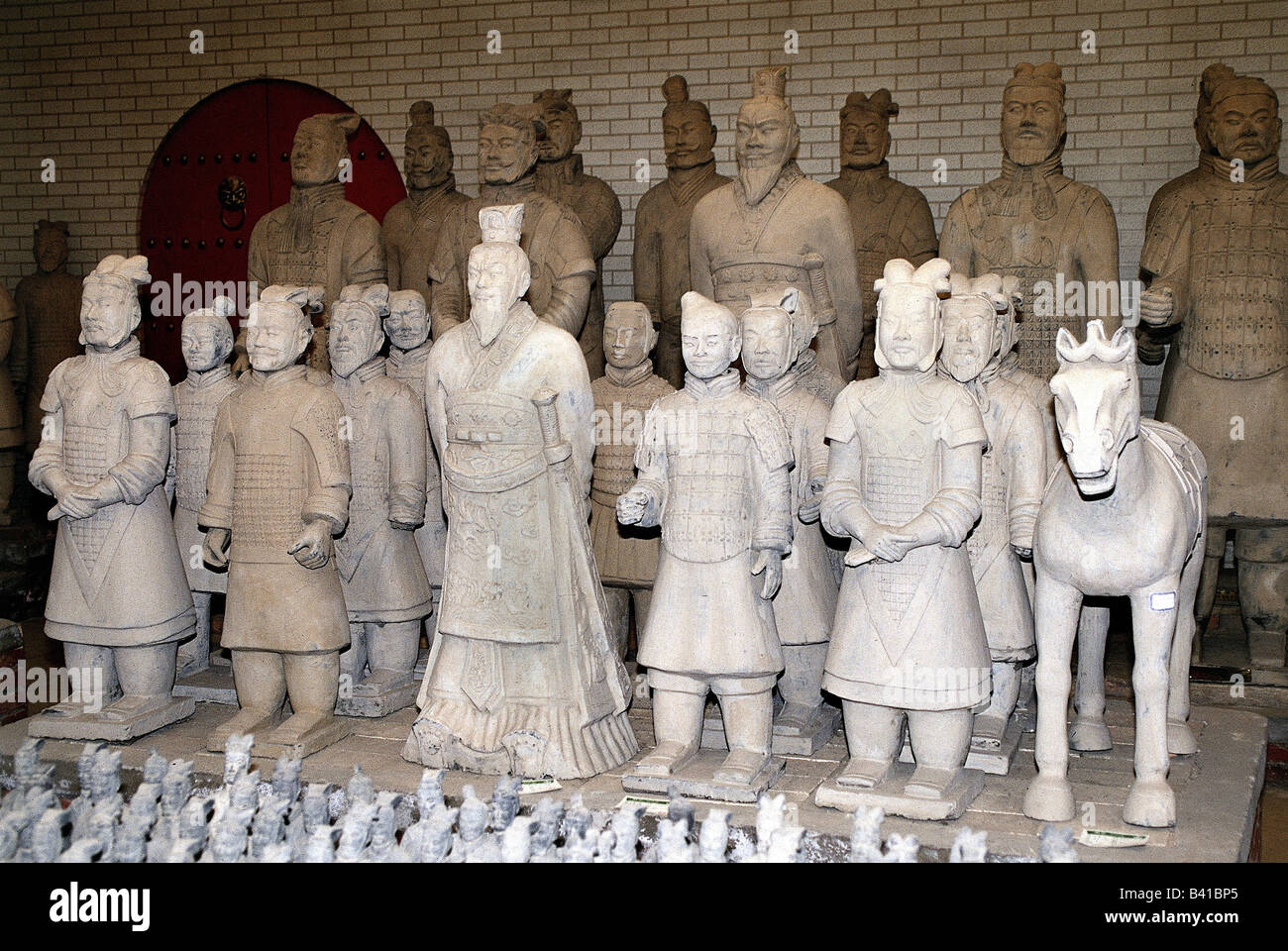 geography / travel, China, Xian, museum, stone army of emperor Qui