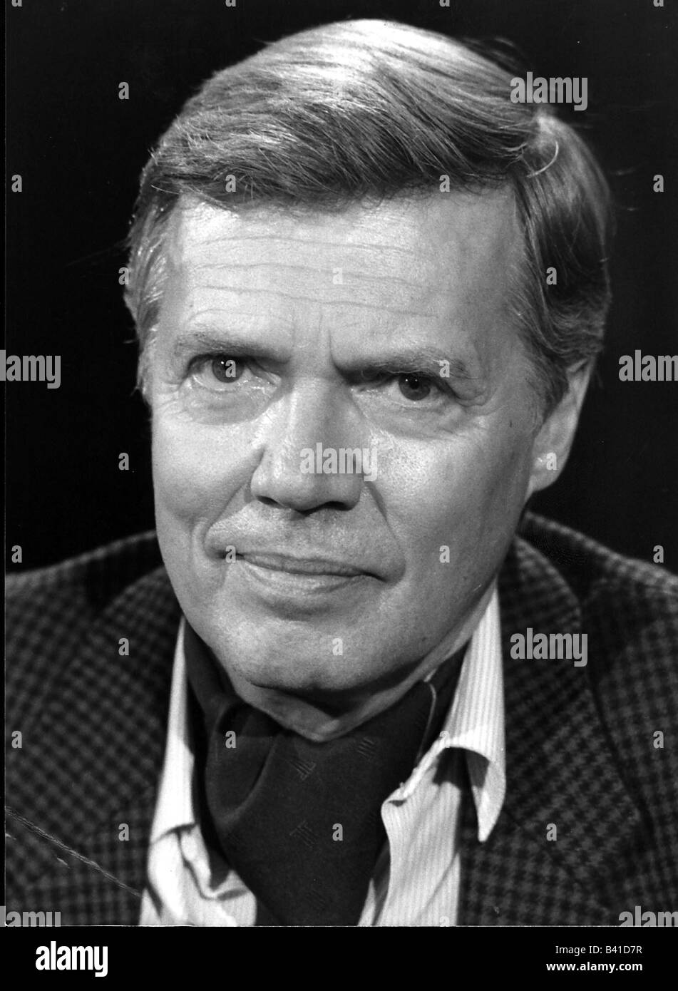 Böhm, Karlheinz, 16.3.1928 - 29.5.2014, Austrian actor, portrait, to the television reportage 'people for people', circa 1984, Stock Photo
